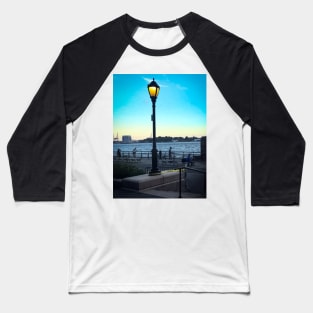 Battery Park, Manhattan, New York City Baseball T-Shirt